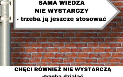 ĆWICZ asertywność – czytanie to za mało na zmianę nawyków
